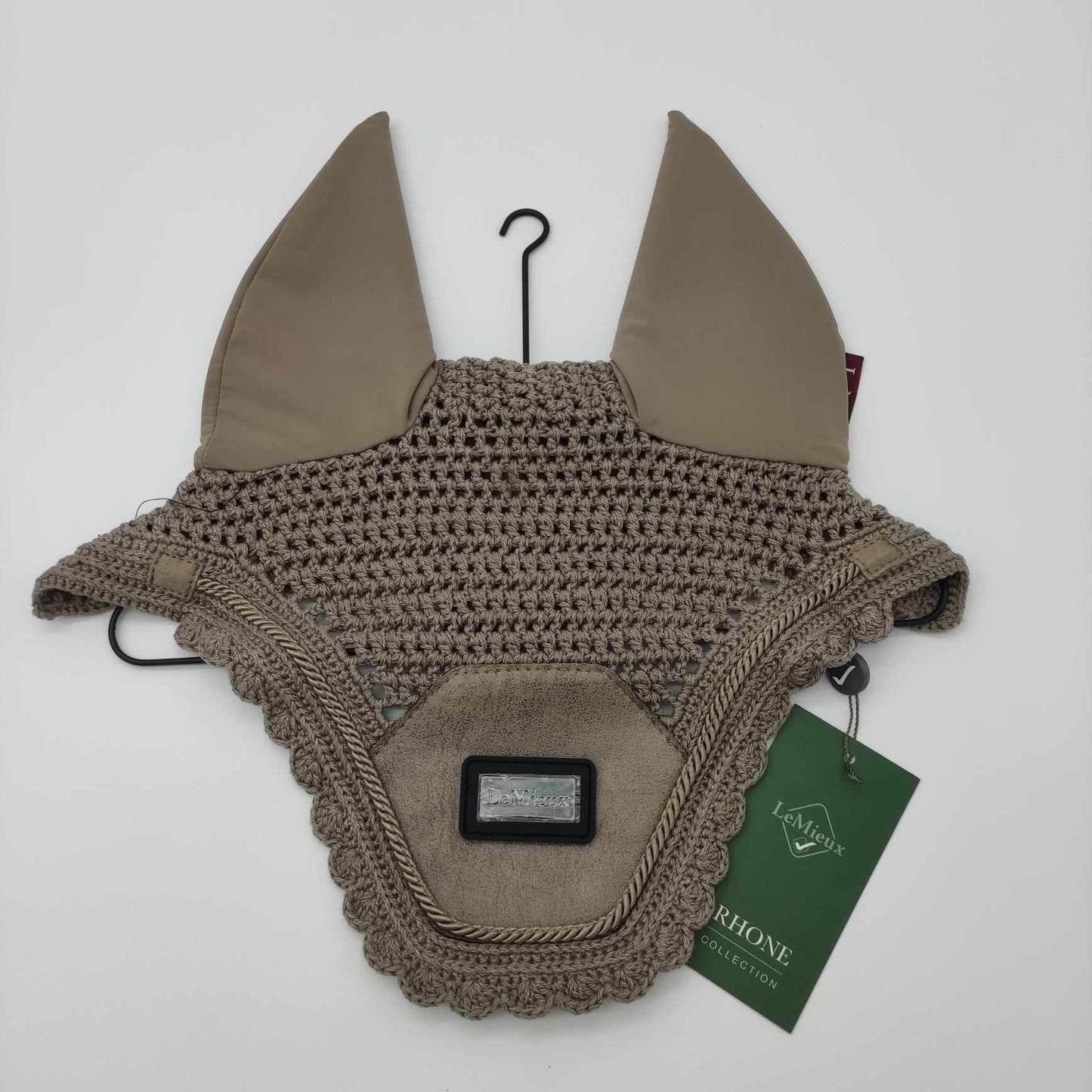 Bonnet anti mouches lemieux fait main au crochet coloris Proseco