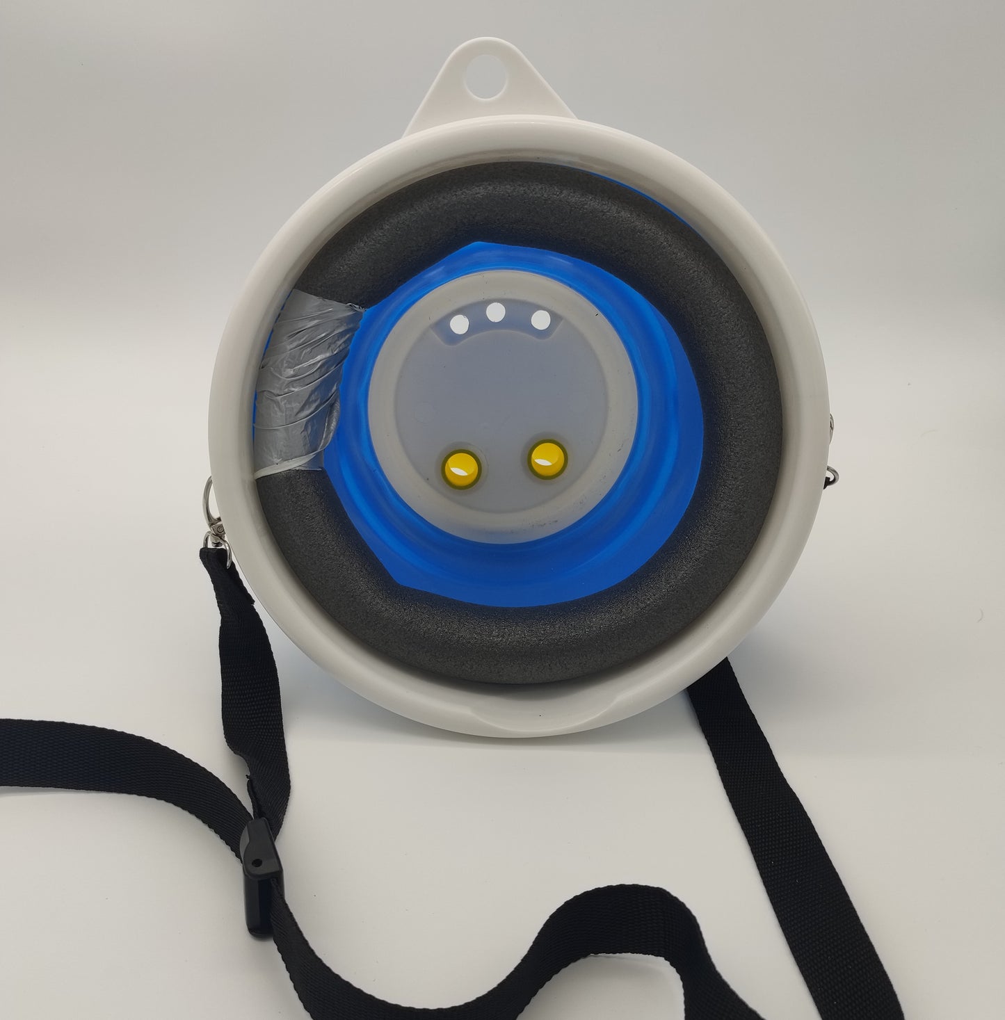 Masque rigide, lavable, pliable et réutilisable pour inhalateurs pour chevaux