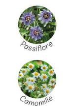 Photos des Plantes entrant dans la composition du liquide relaxant MG de nutragile. Passiflore et Camomille