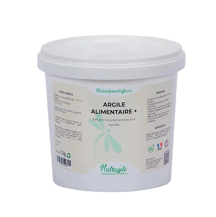 pot Argile Alimentaire Nutragile Bentonite prévention ulcères gastriques cheval