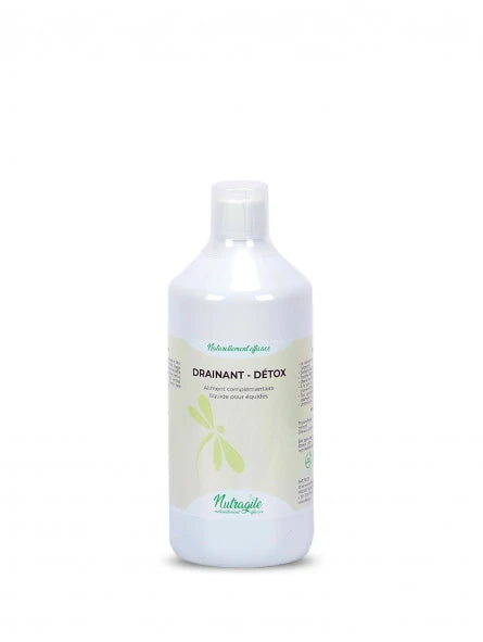 Flacon de drainant nutragile pour détoxifier foie et rein