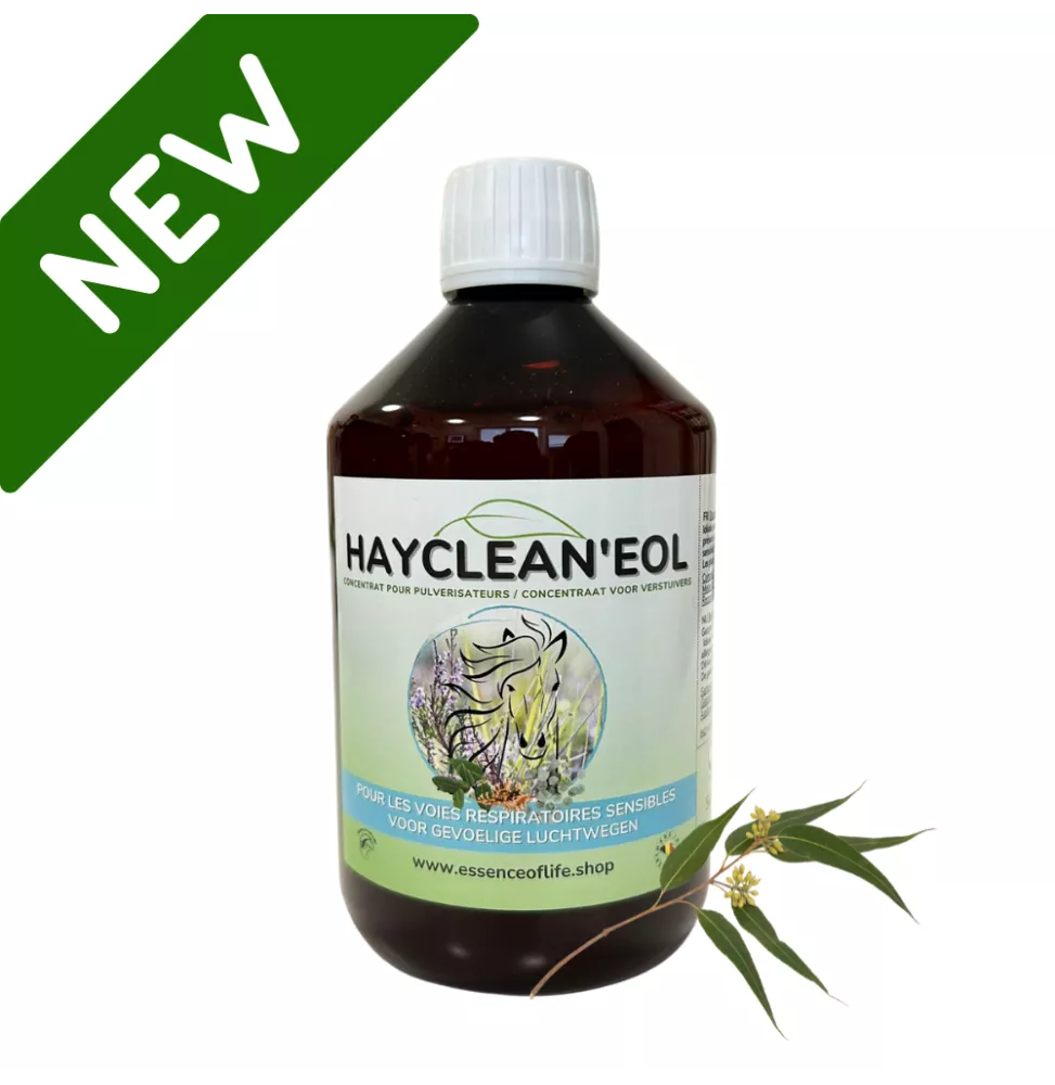 Flacon de hayclean de EOL produit d'assainissement du foin et des litières
