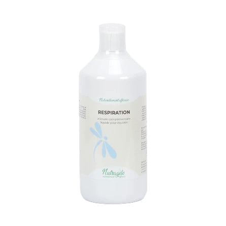 Nutragile Respiration Liquide 1 Litre complément alimentaire toux cheval