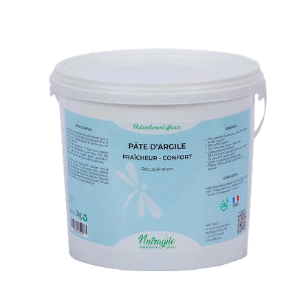 Pâte d'Argile Fraîcheur Confort Nutragile pour cheval - Menthol Eucalyptus