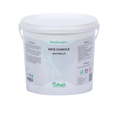 pot Pâte Argile Naturelle Nutragile 7kg pour récupération chevaux