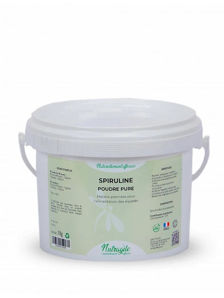 Seau de spiruline nutragile