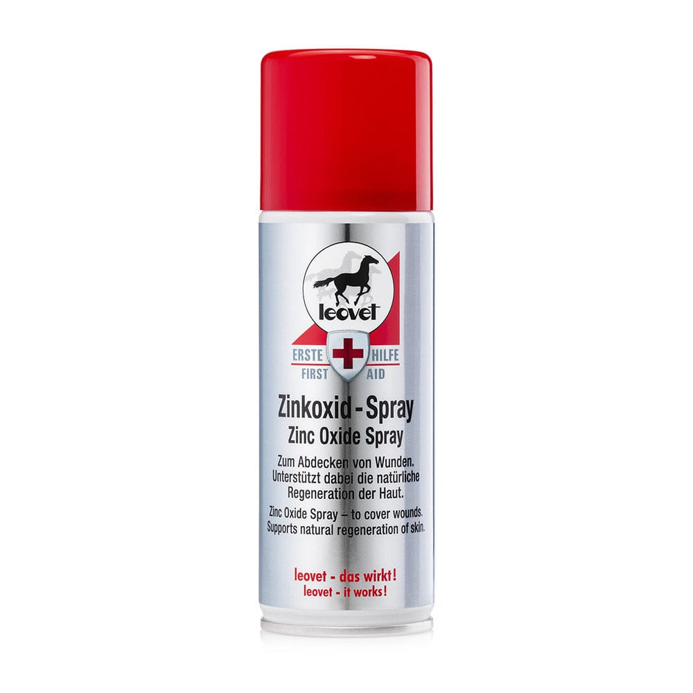 Spray de 200ml d’oxyde de zinc connu pour ses propriétés antiseptiques et protectrices. Ce spray soutient les processus naturels de cicatrisation et forme après application un film protecteur contre les sécrétions, sueur, urine, eau et autres agents.