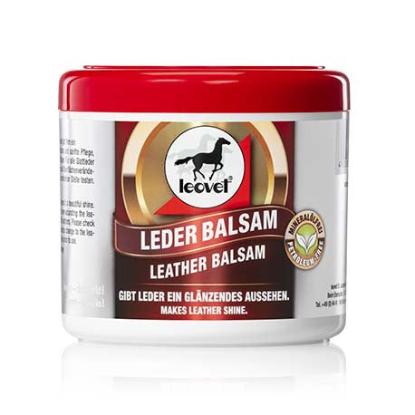Baume pour l'entretien du cuir de la marque Leovet. hydrate, protège vos cuirs des agressions extérieures. Pot de 500ml