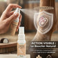 Application facile du spray cicatrisant Cicanat sur les membres du cheval.