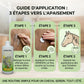 Mode d'emploi simple de la crème Dermeol pour apaiser la peau du cheval.