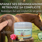 Cavalier appliquant le baume Derm Eol sur son cheval apaisé au pré