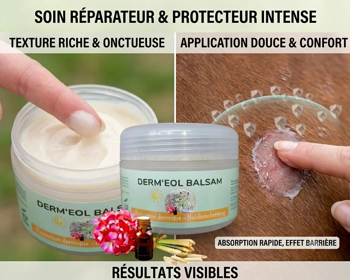 Derm Eol Balsam baume protecteur impermeable etanche soin peau cheval