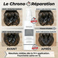 Chronologie de guérison d'un sabot avec Silver Hoof Care en 7 jours.