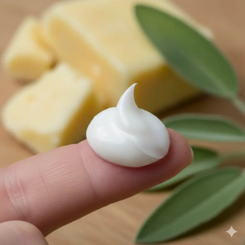 Composition naturelle du baume GDB : Nacre, Karité et Argent Colloïdal pour chevaux.