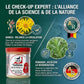 Ingrédients naturels du gel Celsius Leovet pour la récupération tendineuse équine.