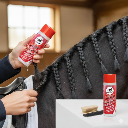 Tresses et pions parfaits et durables avec le gel de tressage de leovet