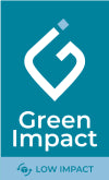 Logo Green impact de la marque ALODIS CARE