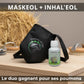 Pack inhalation cheval Maskeol et solution naturelle plantes Inhal'EOL.