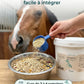Comment donner le complément oculaire en poudre Nutragile dans la ration du cheval.