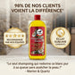 Avis client 5 étoiles sur le shampoing camomille pour l'éclat des chevaux gris et blancs.