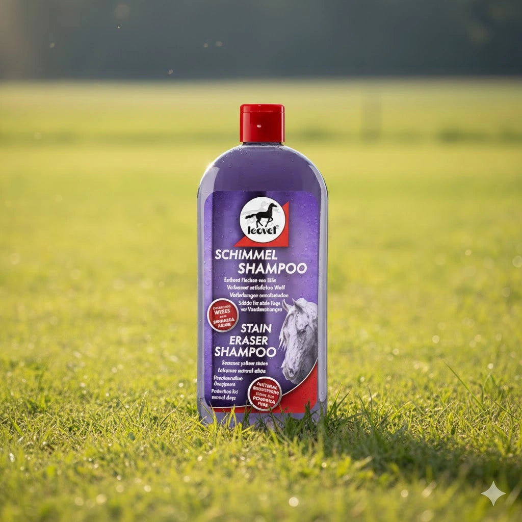 Shampooing chevaux blancs Leovet 500 ml - Soin éclat