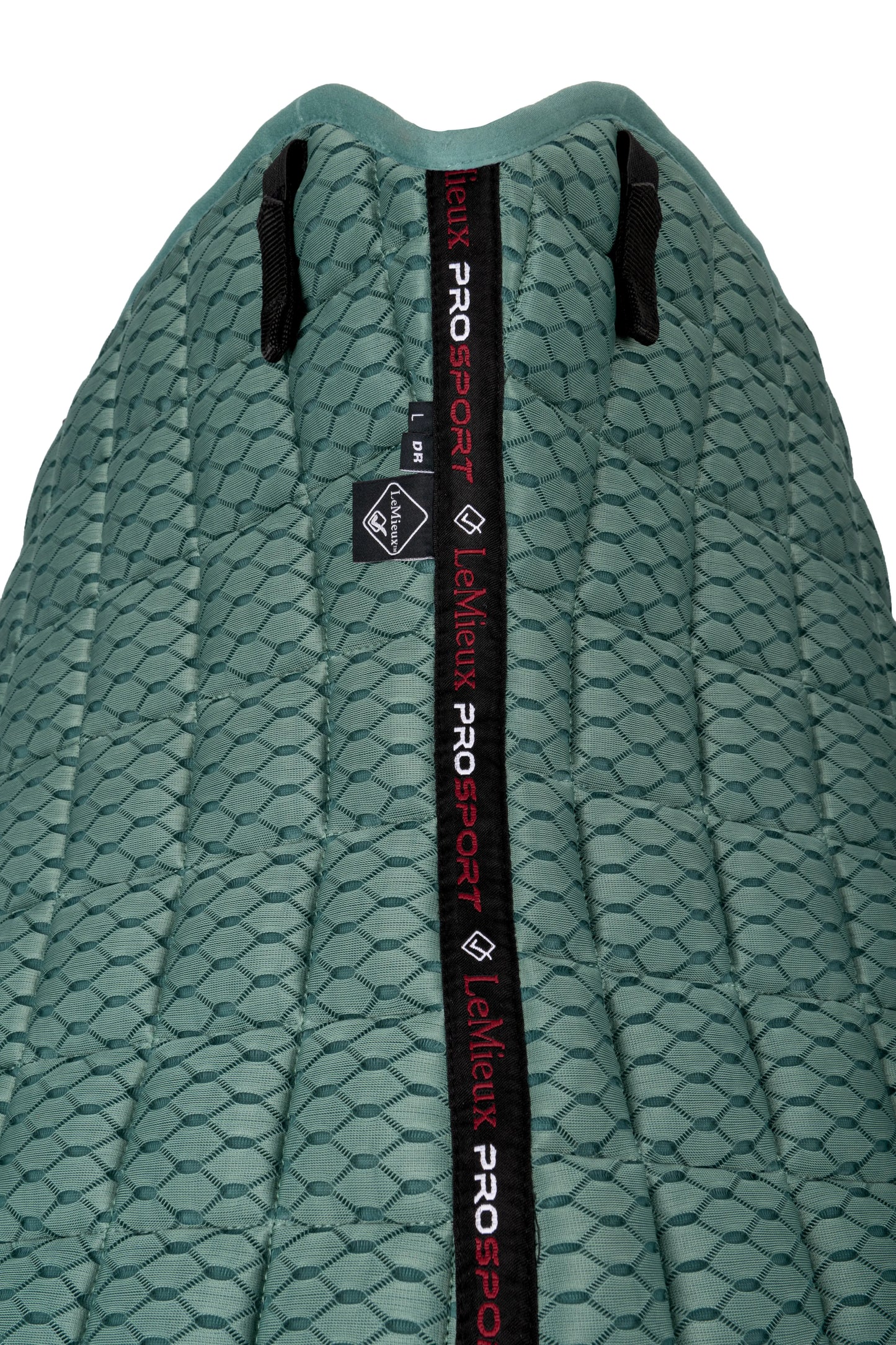 Tapis de selle Square Dressage en Carbon Mesh sage garot en mousse à mémoire de forme sous pression