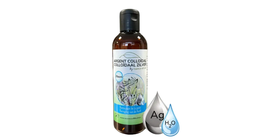 Argent Colloïdal 200ml – Solution Naturelle Purifiante pour la Peau du Cheval