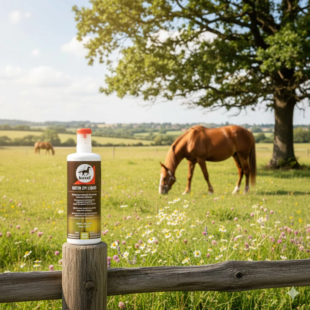 complément alimentaire biotine ZM de leovet pour la pousse des poils et de la corne