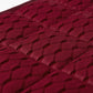 Tapis de selle Square Dressage en Carbon Mesh mulberry gros plan sur le matériau perforé, extrêmement respirant, offrant maintien et légèreté.