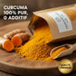 Curcuma pur en poudre pour cheval, haute concentration pour articulations.
