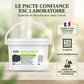 Logo expertise ESC Laboratoire, produit naturel certifié pour cheval.