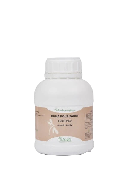 flacon huile sabot cheval FORTI PIED Nutragile 500ml soin assainissant