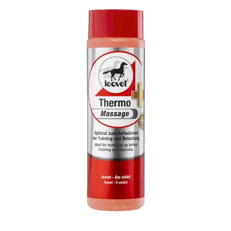Pot de Gel Chauffant Leovet Thermo Massage 500ml pour chevaux