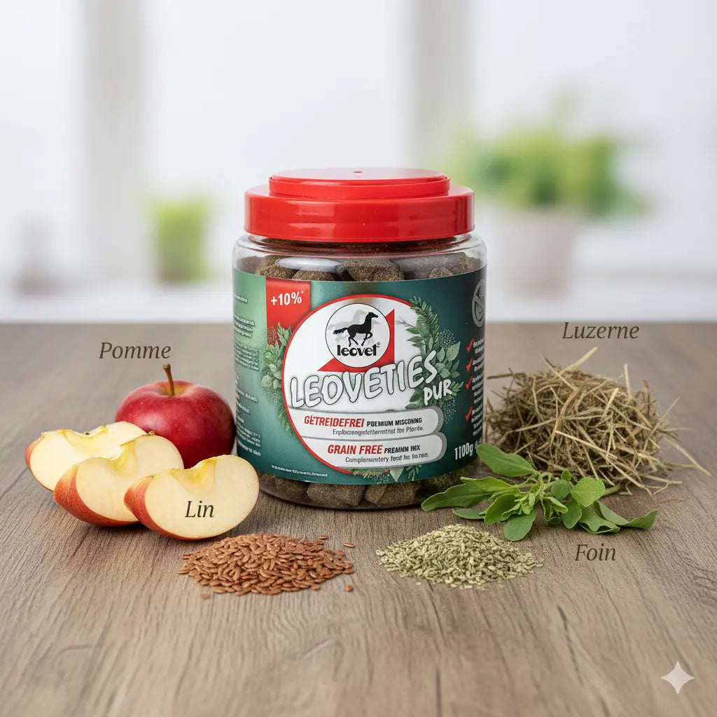 composition-naturelle-friandise-cheval-leovet-sans-cereales