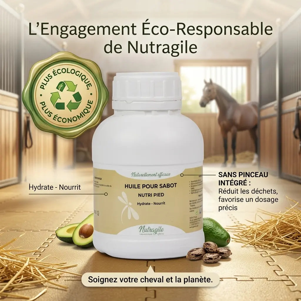 Huile sabot Nutragile 500ml soin naturel et éco-responsable