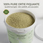 Poudre d'ortie pure Nutragile pour cheval, texture fine de haute qualité.