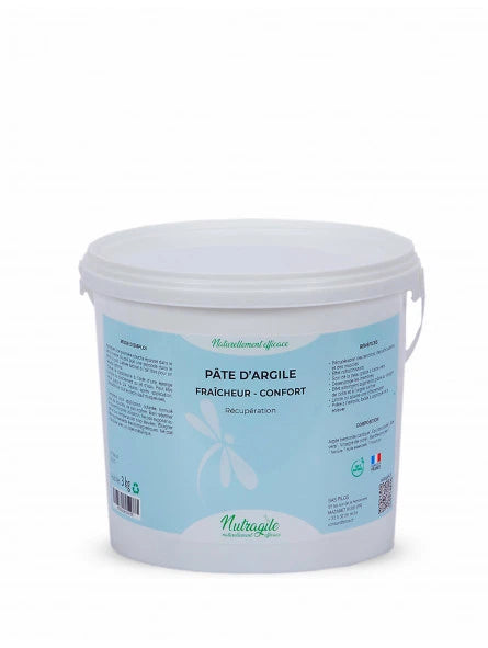 Seau de pâte d'argile Fraicheur - confort Nutragile 