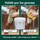 Comparatif application et retrait facile argile Nutragile pour chevaux.