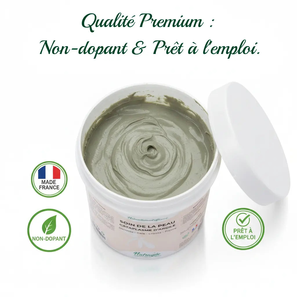 Pot argile Nutragile non dopante fabrication française.