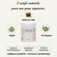 Composition naturelle cataplasme Nutragile pour peau cheval.
