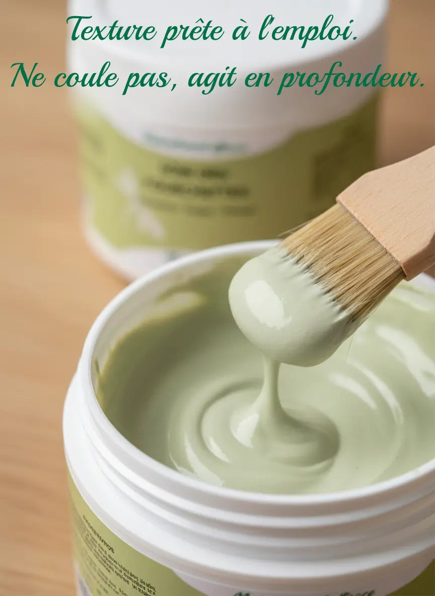 Texture onctueuse argile Nutragile pour une application facile sur la fourchette