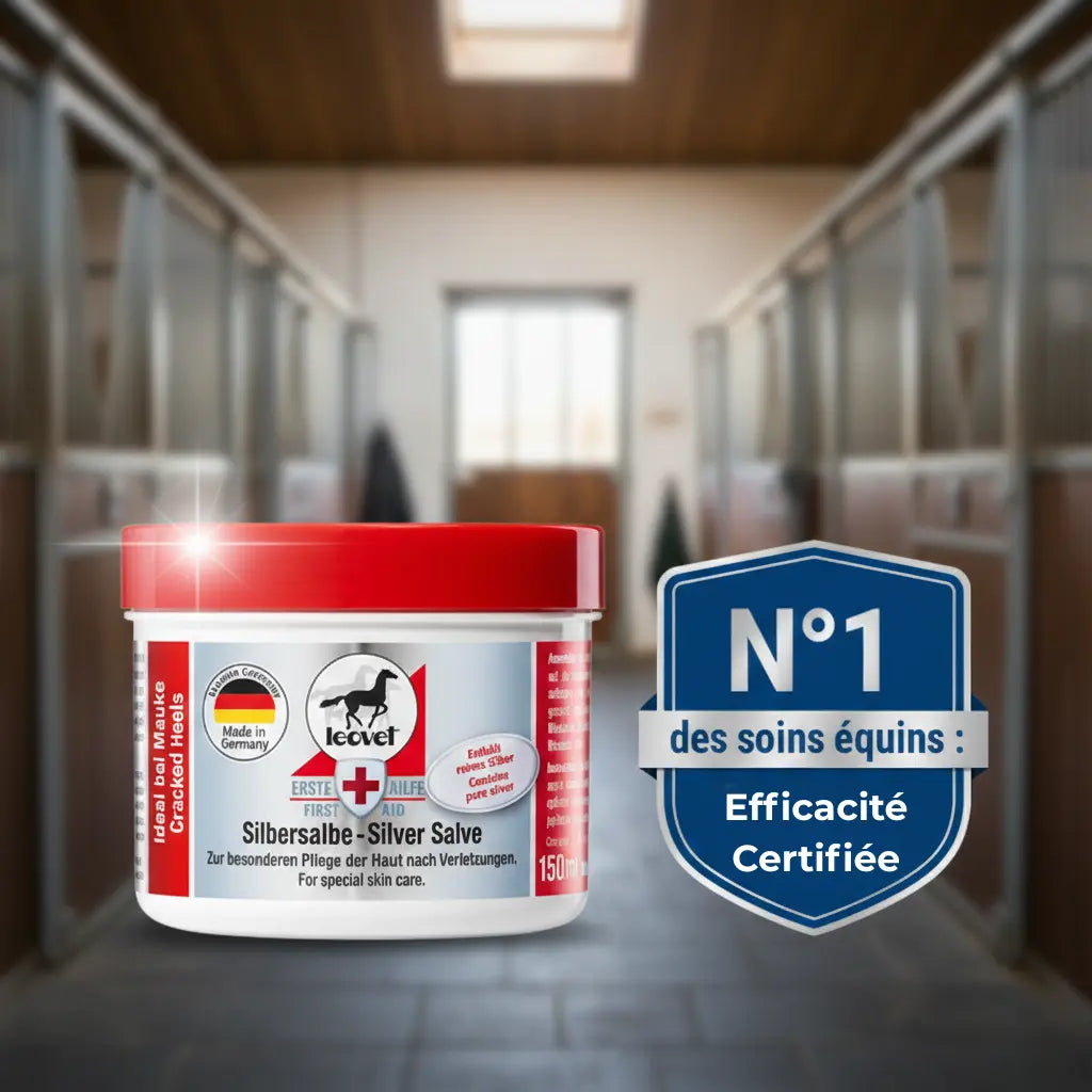 Soin vétérinaire Leovet baume à l'argent qualité allemande