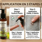 Application facile du gel soin sarcoide cheval flacon pompe hygienique