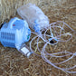 Inhalateur pour cheval et poney Turboneb2 complet avec masque, tubulures, cupules et filtres de rechange. Appareil servant au soin des chevaux souffrant d'allergies respiratoires ou d'emphysème 